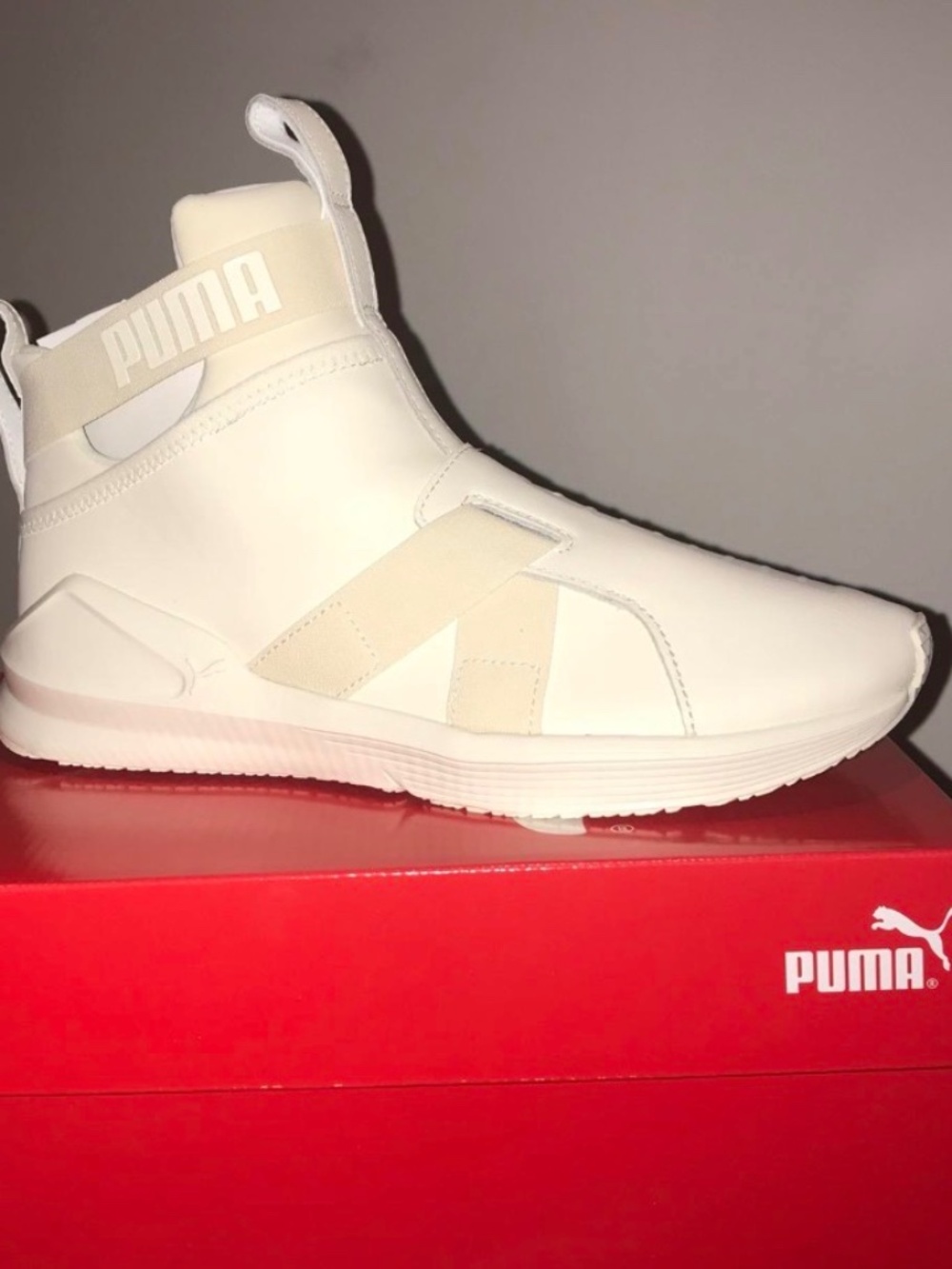 BNWT PUMA FIERCE Whisper white 8.5